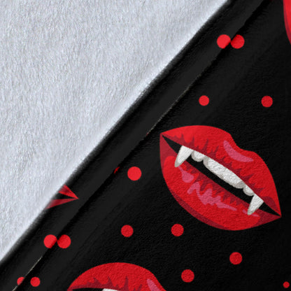 Halloween Pattern Print Design 01 Premium Blanket
