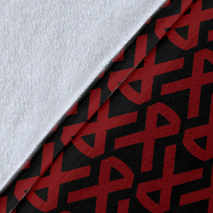 Multiple myeloma Pattern Print Design A01 Premium Blanket