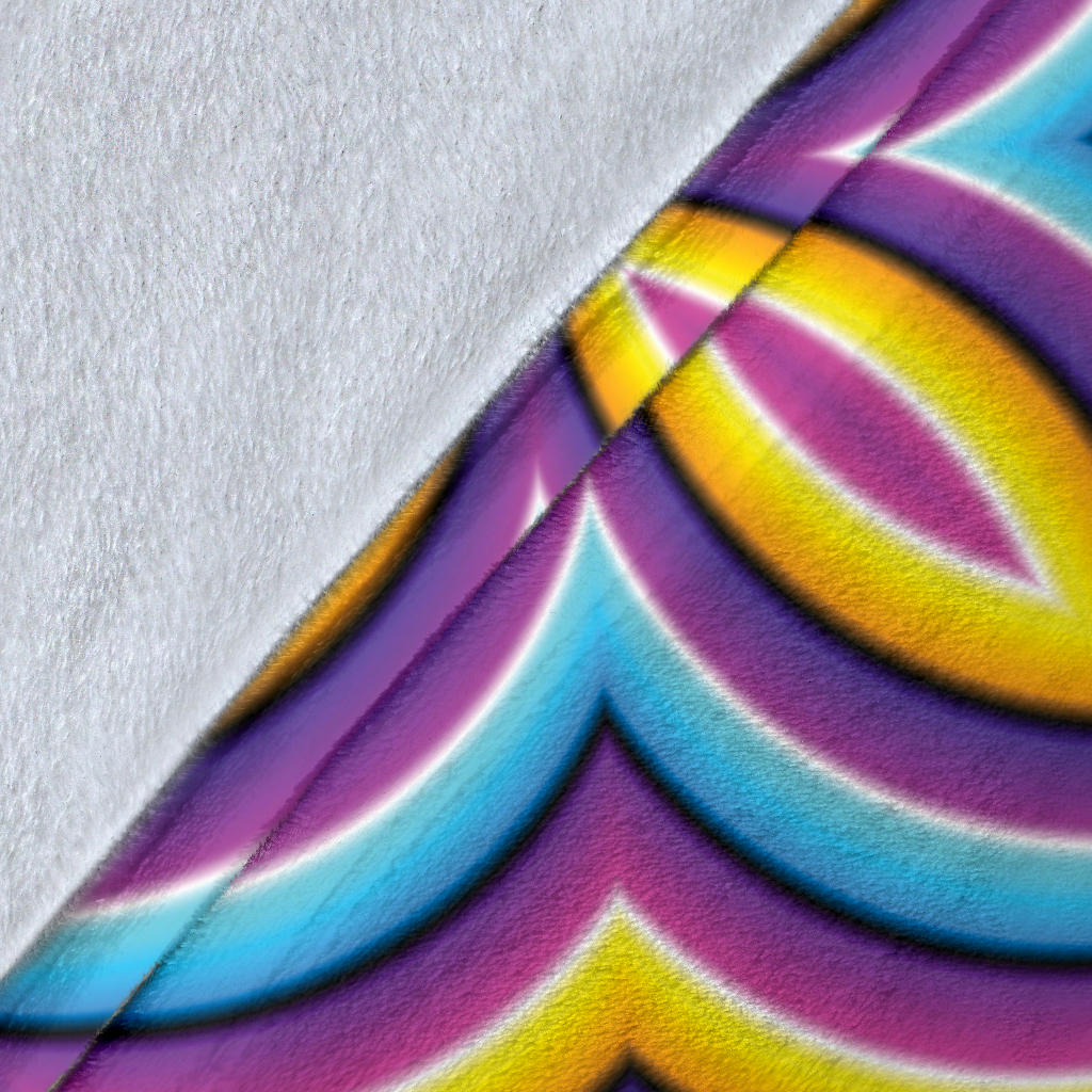 Optical illusion Pattern Print Design A03 Premium Blanket
