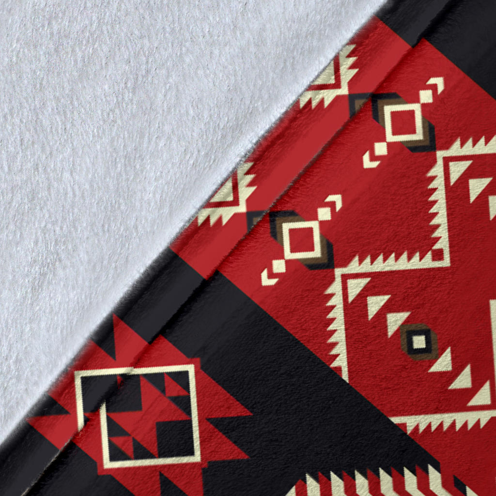 Navajo Pattern Print Design A05 Premium Blanket