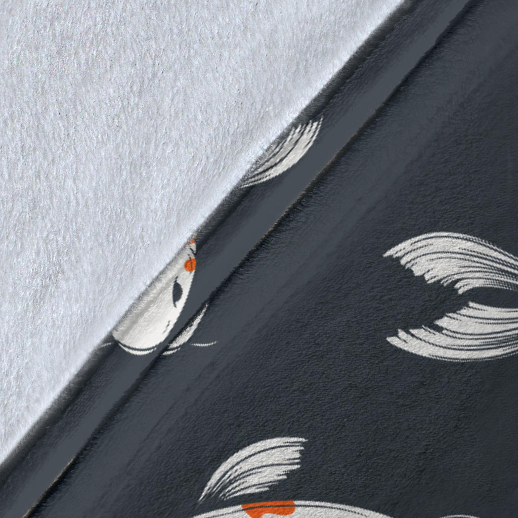 KOI Fish Pattern Print Design 04 Premium Blanket