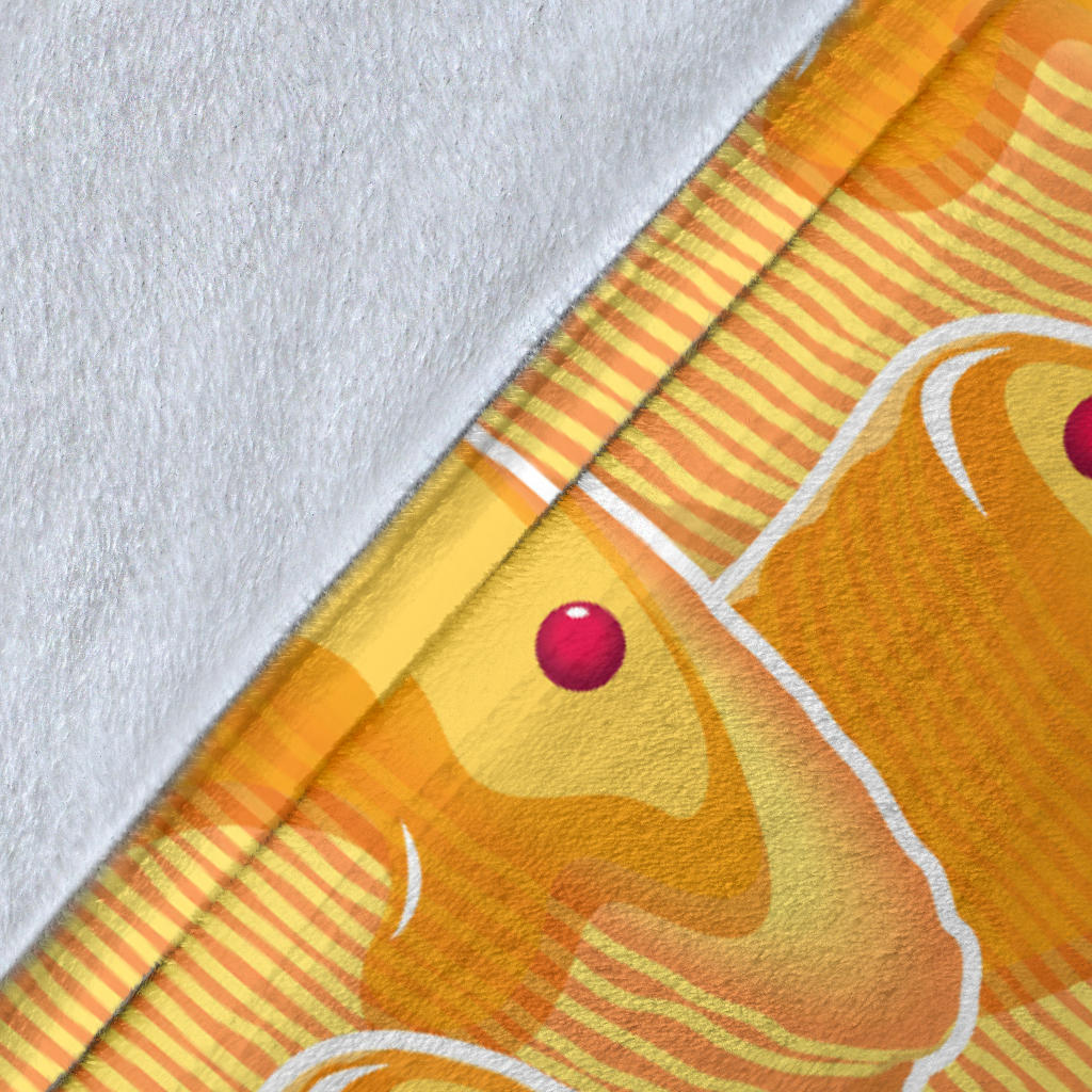 Pancake Pattern Print Design A04 Premium Blanket