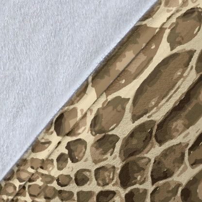 Python Pattern Print Design A02 Premium Blanket