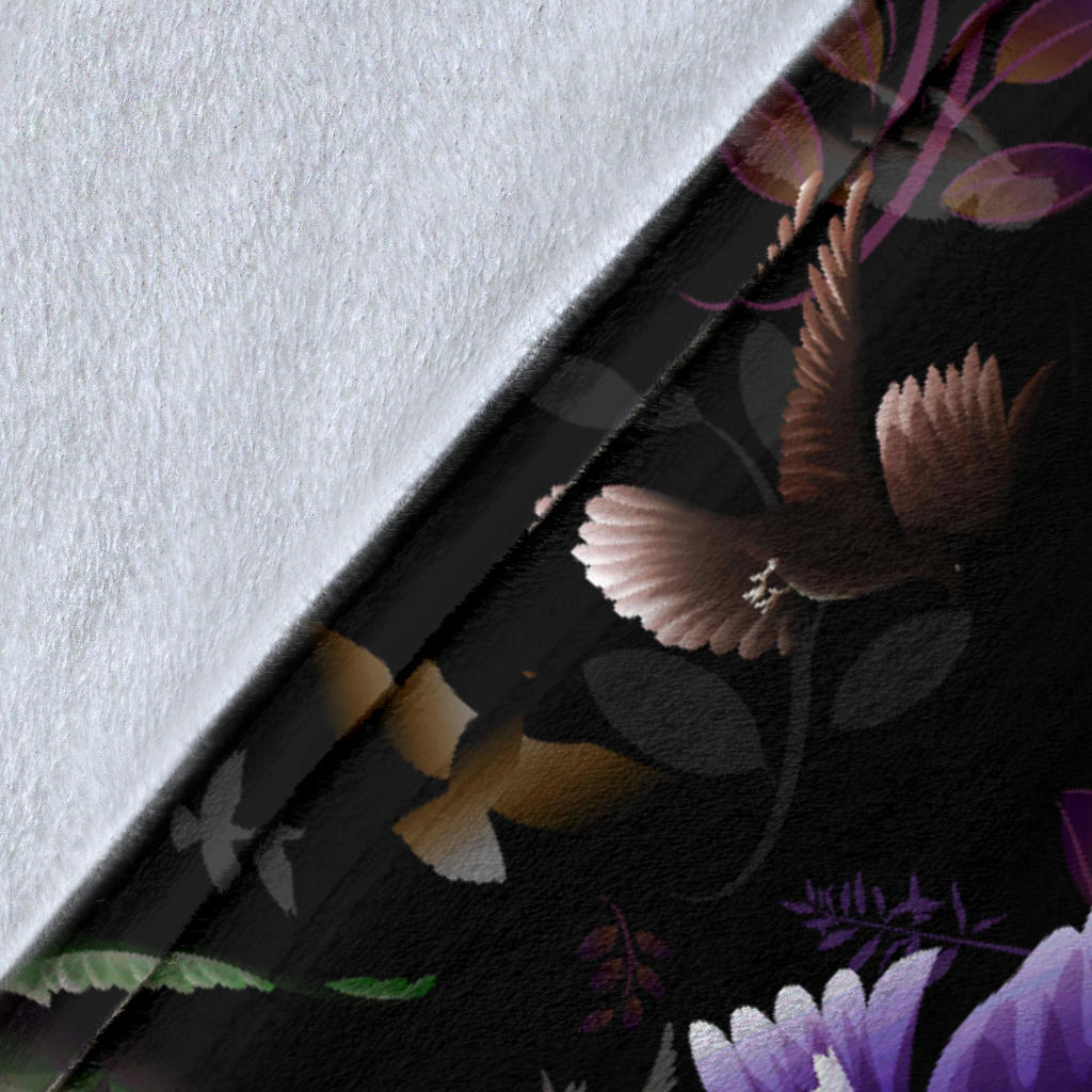 Pigeon Pattern Print Design 01 Premium Blanket