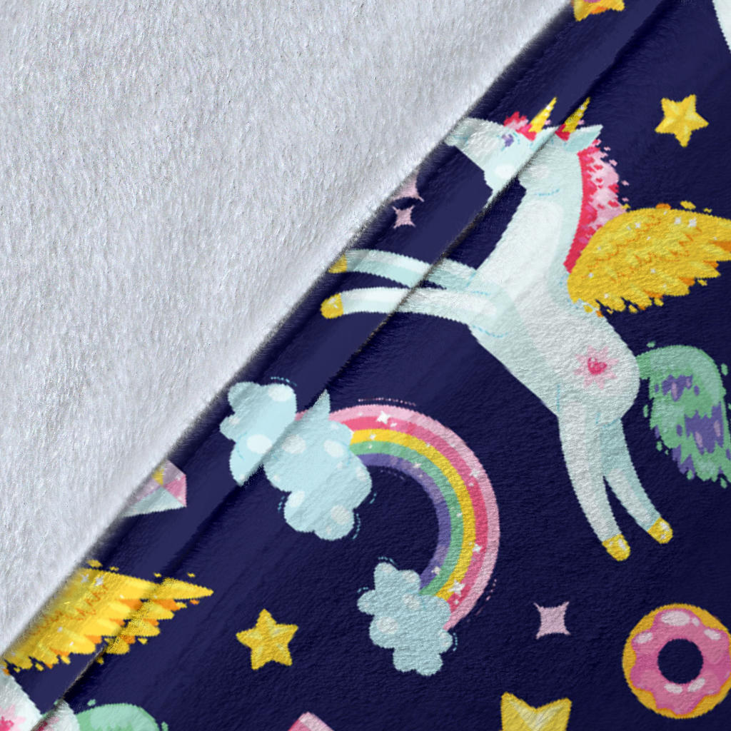 Pegasus Pattern Print Design 05 Premium Blanket