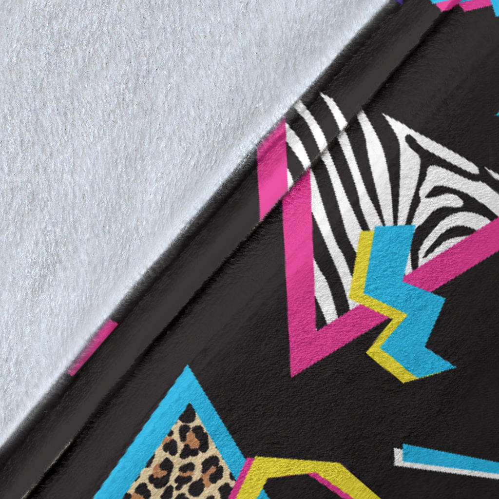 80s Pattern Print Design 3 Premium Blanket