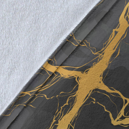 Marble Pattern Print Design 02 Premium Blanket