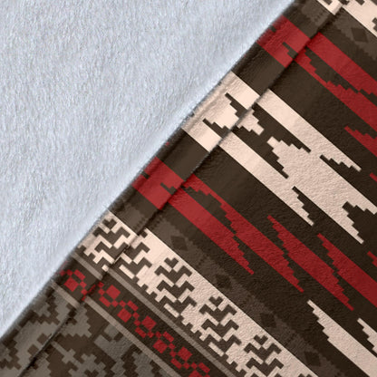 Native Pattern Print Design A03 Premium Blanket