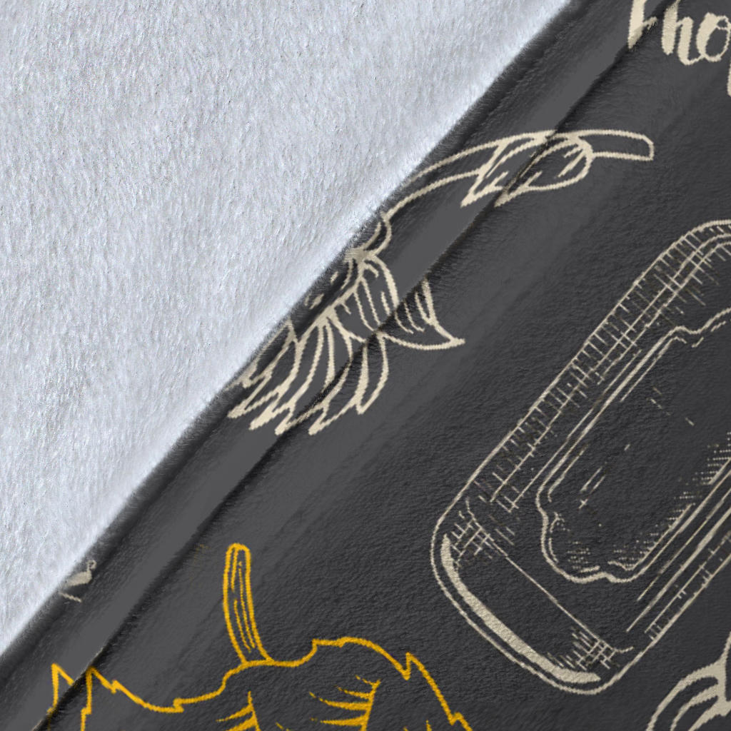 Hope Pattern Print Design 01 Premium Blanket