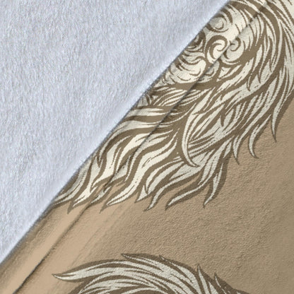 Pekingese Pattern Print Design A01 Premium Blanket