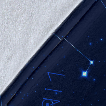 Libra Pattern Print Design 04 Premium Blanket