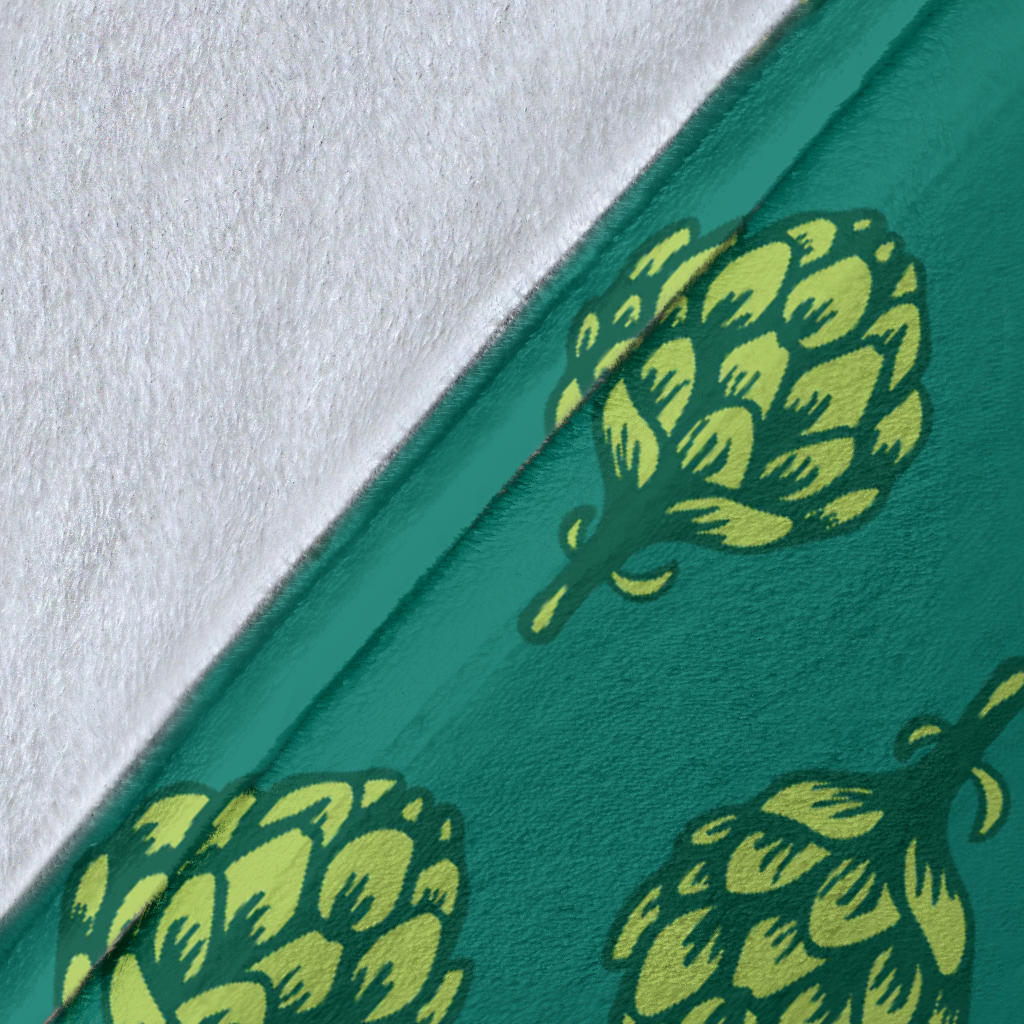 Artichoke Pattern Print Design 04 Premium Blanket