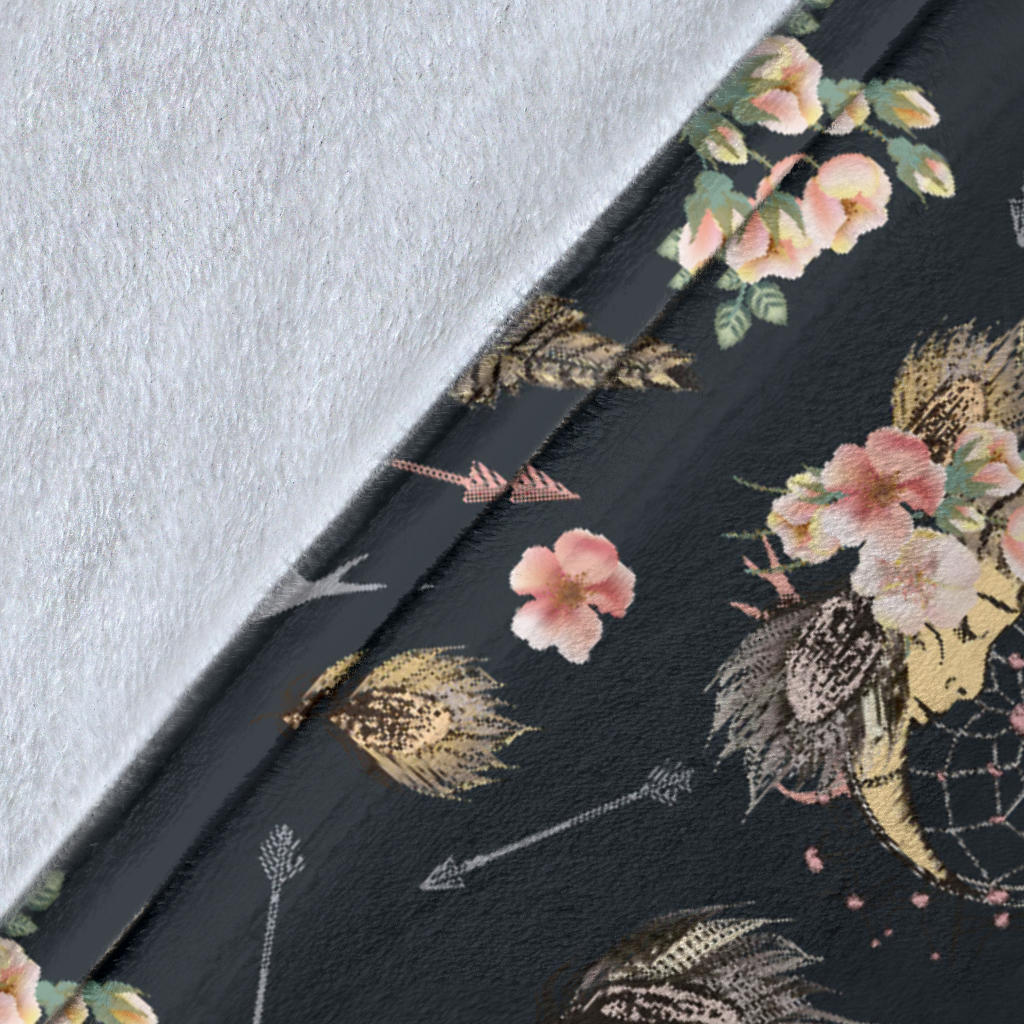 Bohemian Pattern Print Design 09 Premium Blanket