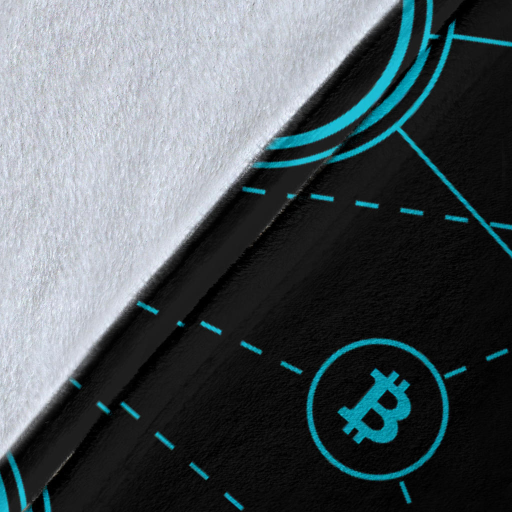 Cryptocurrency Pattern Print Design 01 Premium Blanket
