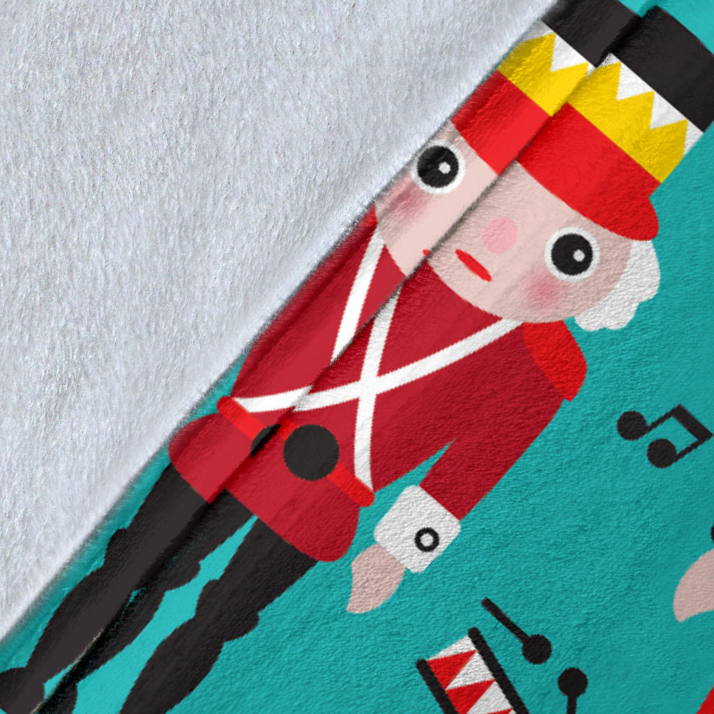 Nutcracker Pattern Print Design A03 Premium Blanket
