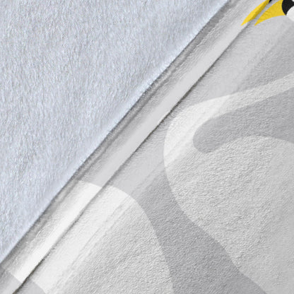 Swan Pattern Print Design 02 Premium Blanket