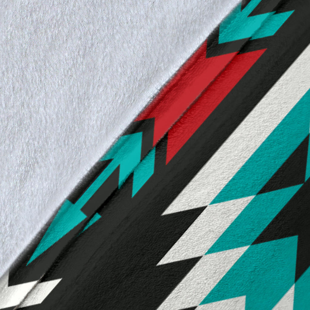 Native Pattern Print Design A08 Premium Blanket
