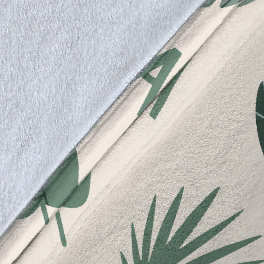 Aloha Hawaii Pattern Print Design 05 Premium Blanket