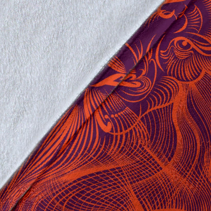 Leo Pattern Print Design 01 Premium Blanket