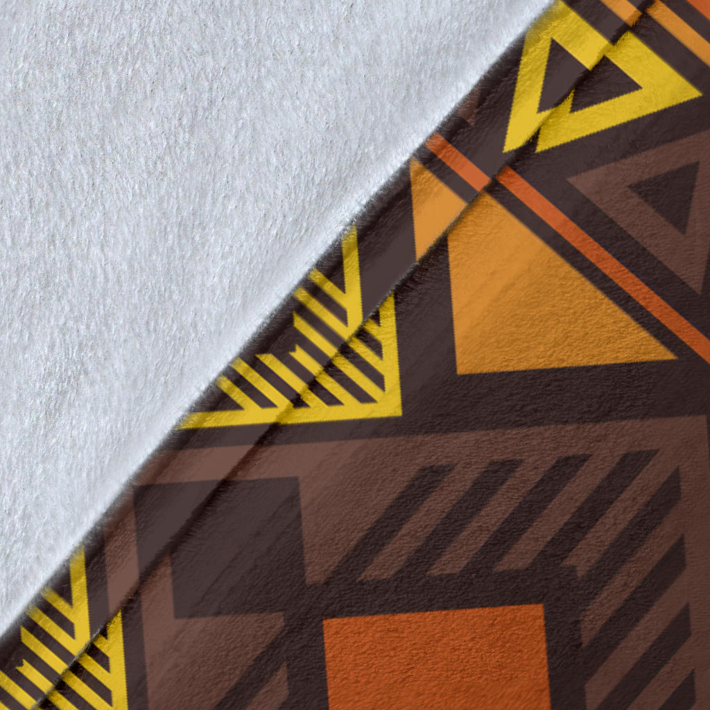 Navajo Pattern Print Design A06 Premium Blanket