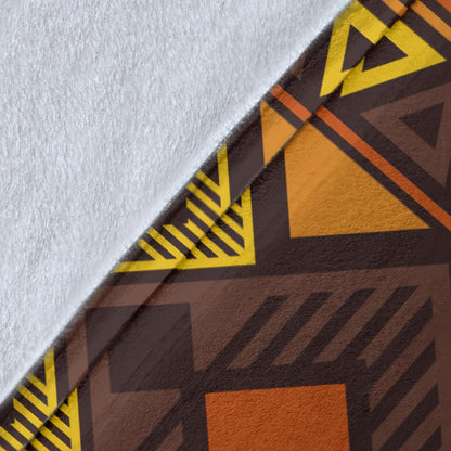Navajo Pattern Print Design A06 Premium Blanket