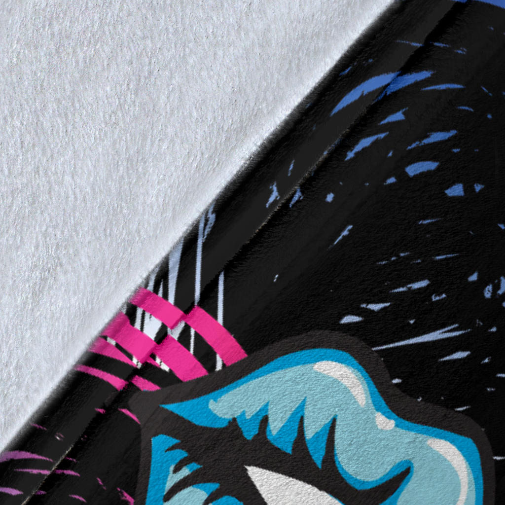Pop Art Lip Pattern Print Design A03 Premium Blanket