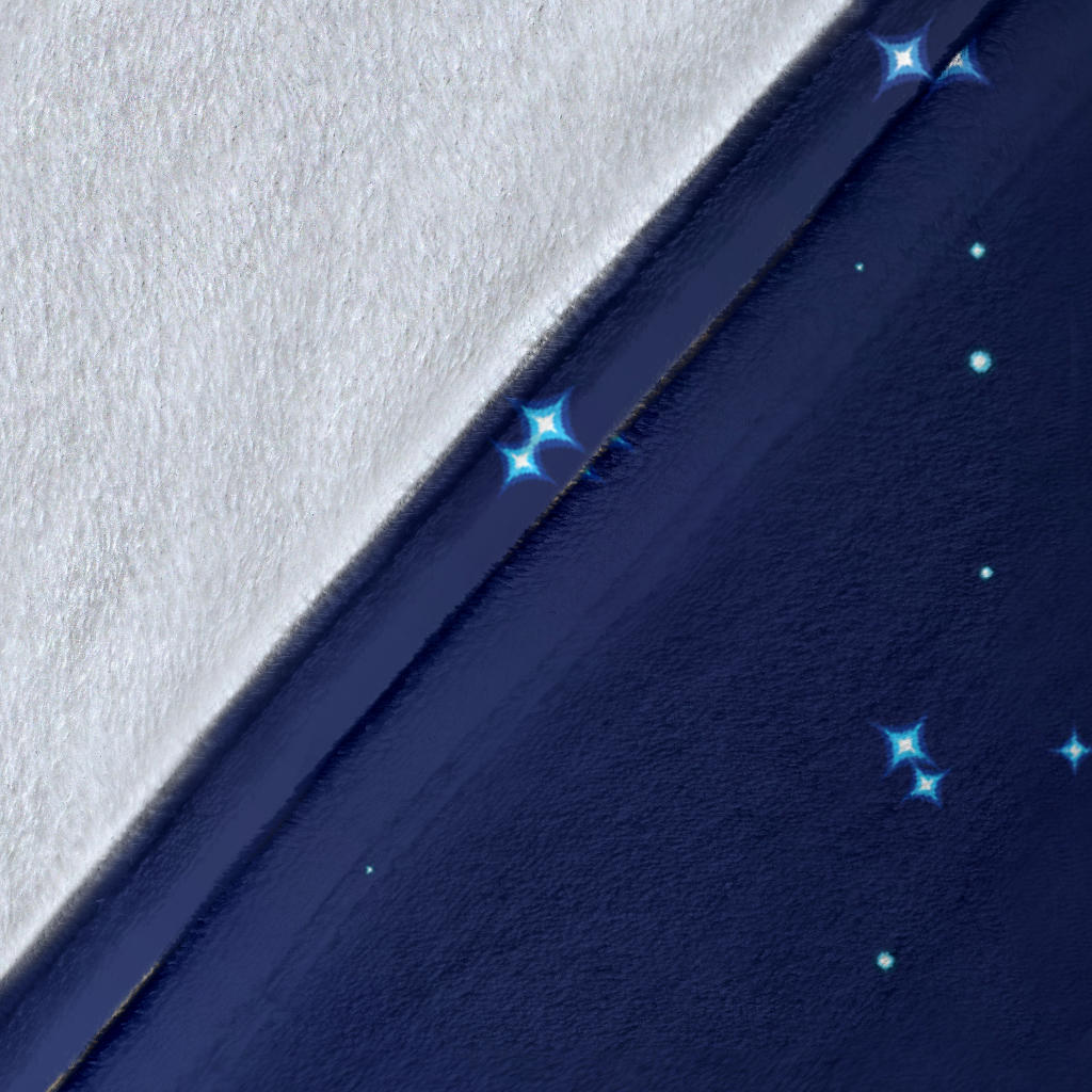 Night sky Pattern Print Design A01 Premium Blanket