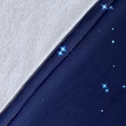 Night sky Pattern Print Design A01 Premium Blanket