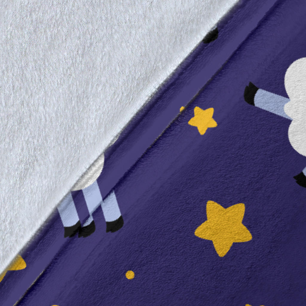 Sheep Pattern Print Design 03 Premium Blanket