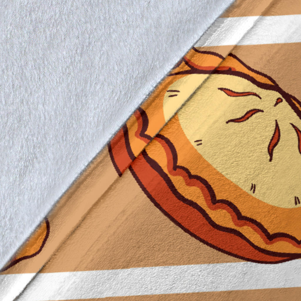 Pie Pattern Print Design A02 Premium Blanket