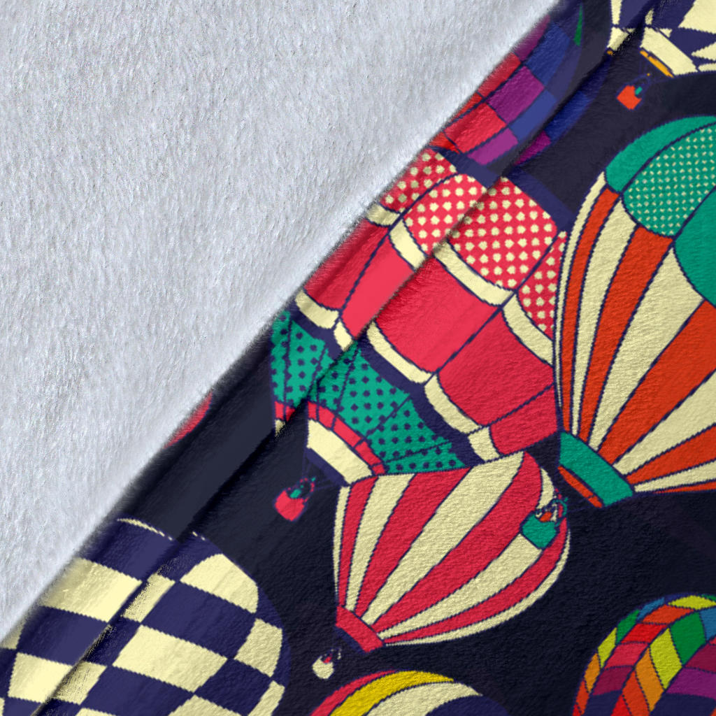 Ballon Pattern Print Design 02 Premium Blanket