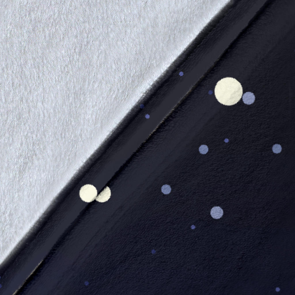 Night sky Pattern Print Design A02 Premium Blanket