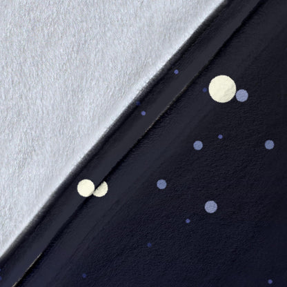 Night sky Pattern Print Design A02 Premium Blanket