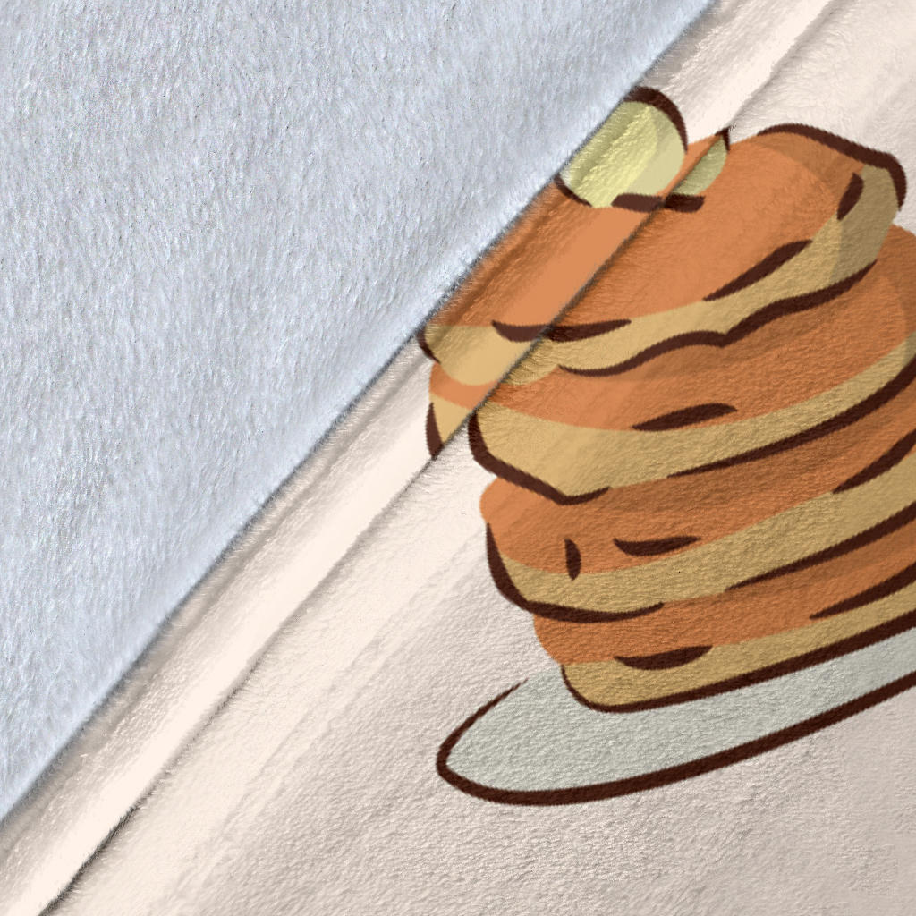 Pancake Pattern Print Design A01 Premium Blanket