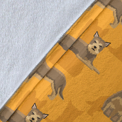 Berger Picard Pattern Print Design 01 Premium Blanket