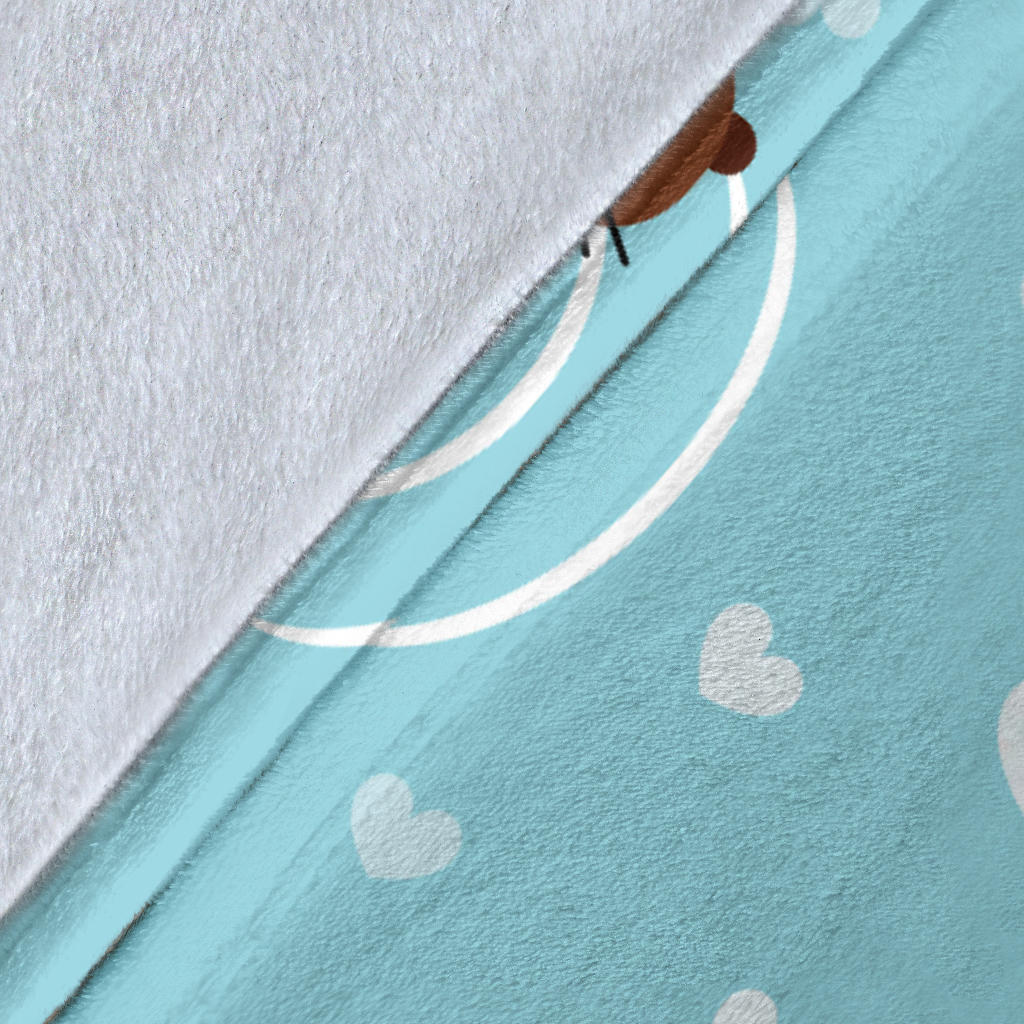 Sea Otter Cute Pattern Print Design 04 Premium Blanket