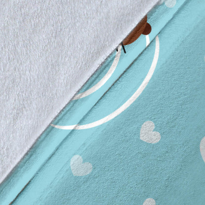 Sea Otter Cute Pattern Print Design 04 Premium Blanket