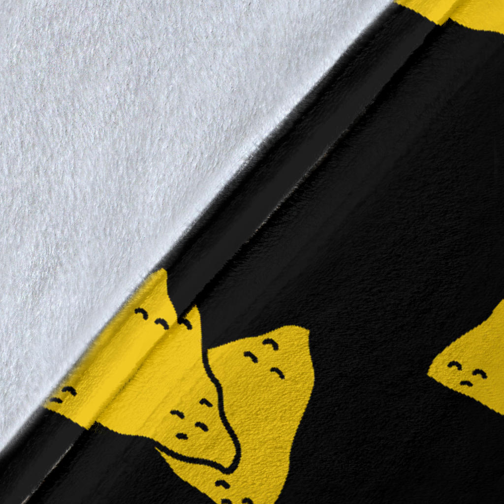Nachos Pattern Print Design A02 Premium Blanket