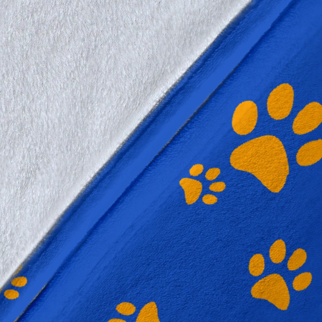 Paw Pattern Print Design A03 Premium Blanket