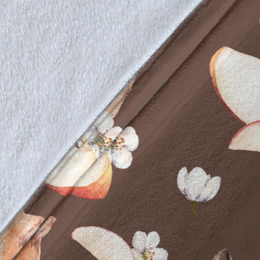 Hamster Pattern Print Design 03 Premium Blanket