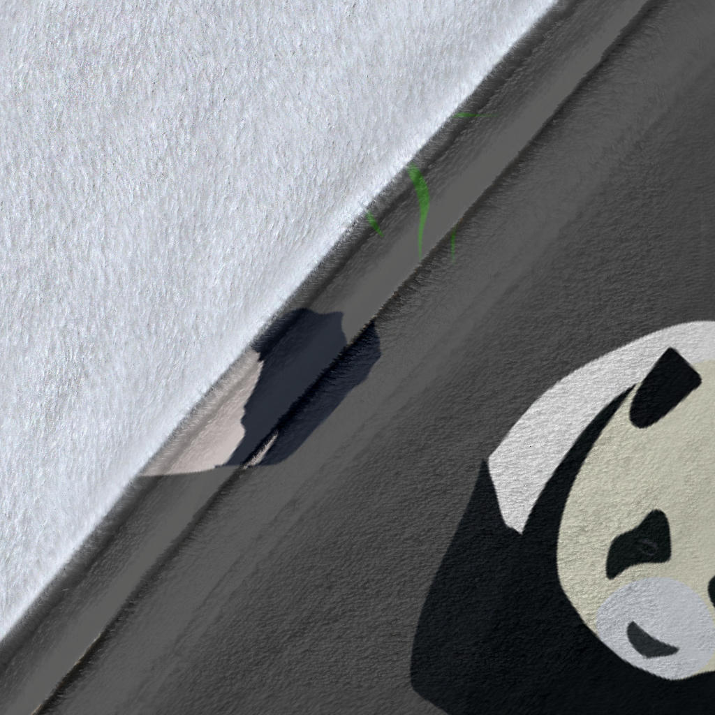 Panda Pattern Print Design A06 Premium Blanket