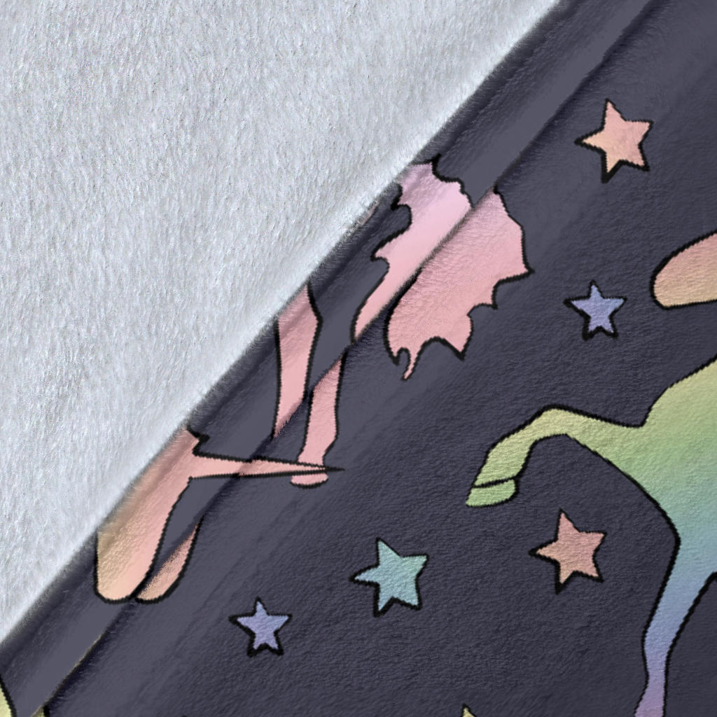 Rainbow Pattern Print Design A05 Premium Blanket