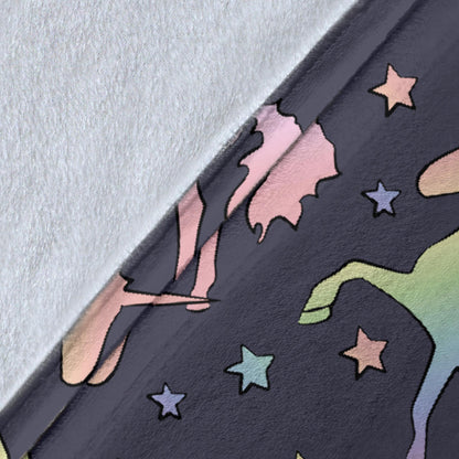 Rainbow Pattern Print Design A05 Premium Blanket