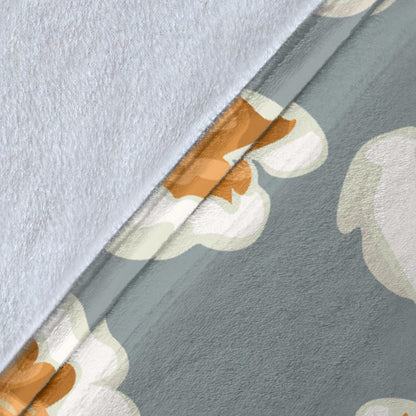 Popcorn Pattern Print Design A05 Premium Blanket