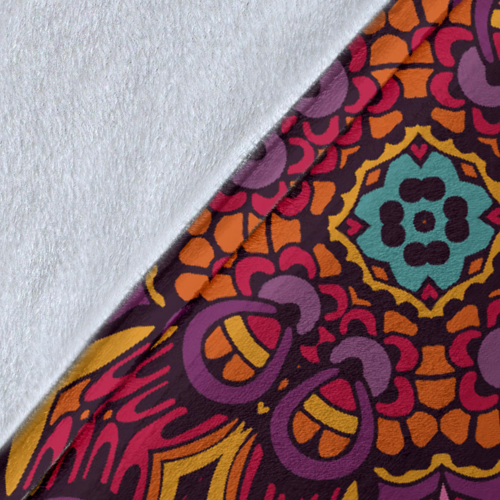 Bohemian Pattern Print Design 10 Premium Blanket