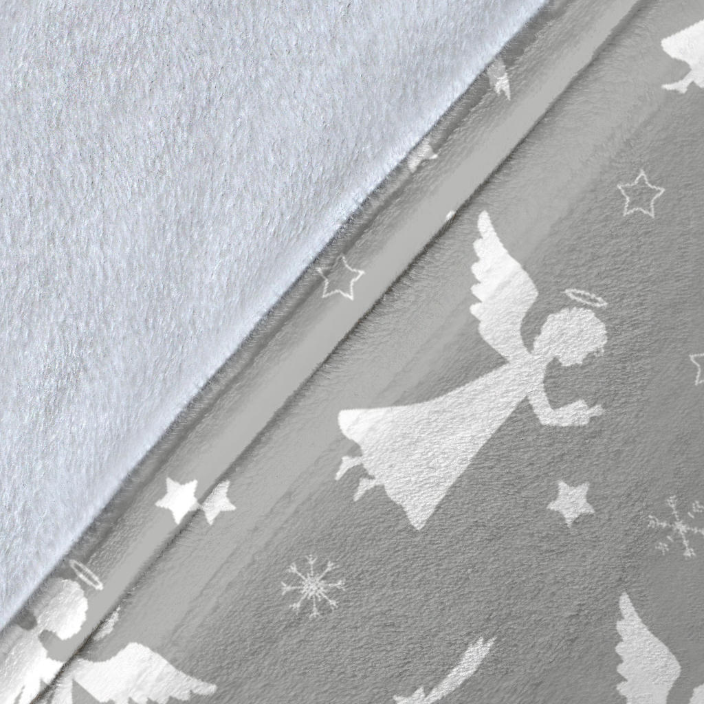 Angel Pattern Print Design 03 Premium Blanket