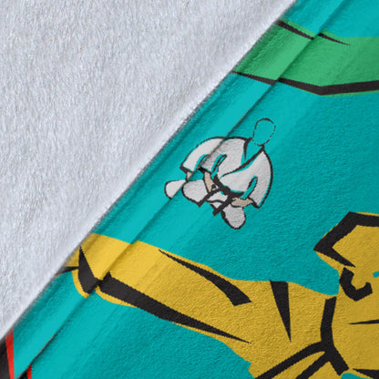Judo Pattern Print Design 01 Premium Blanket