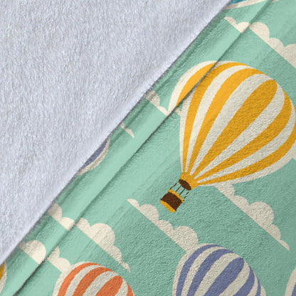 Ballon Pattern Print Design 01 Premium Blanket