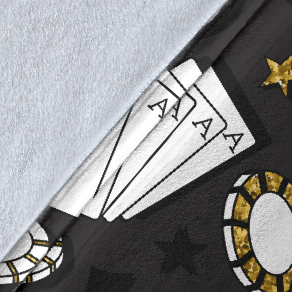 Casino Pattern Print Design 05 Premium Blanket