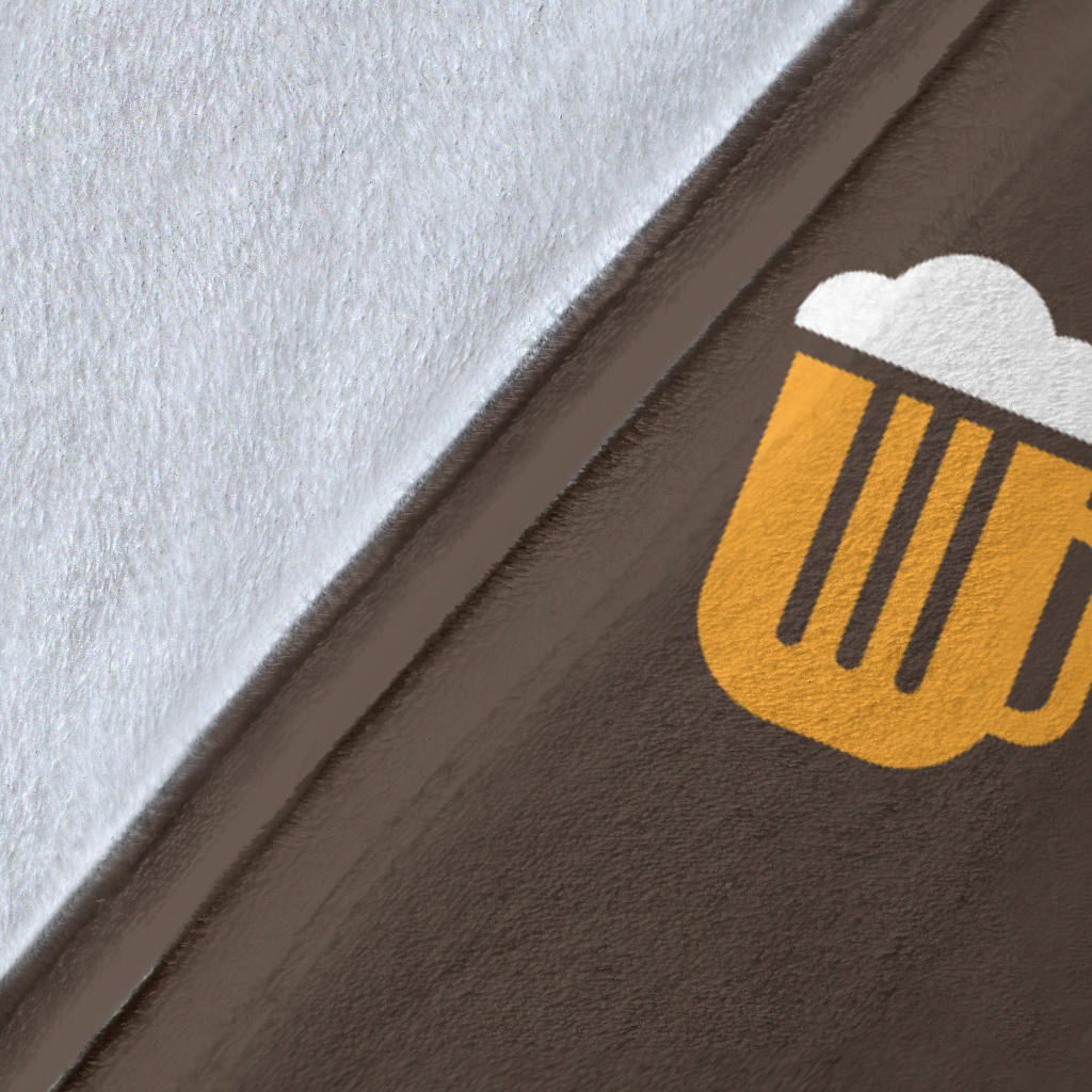 Beer Pattern Print Design 01 Premium Blanket
